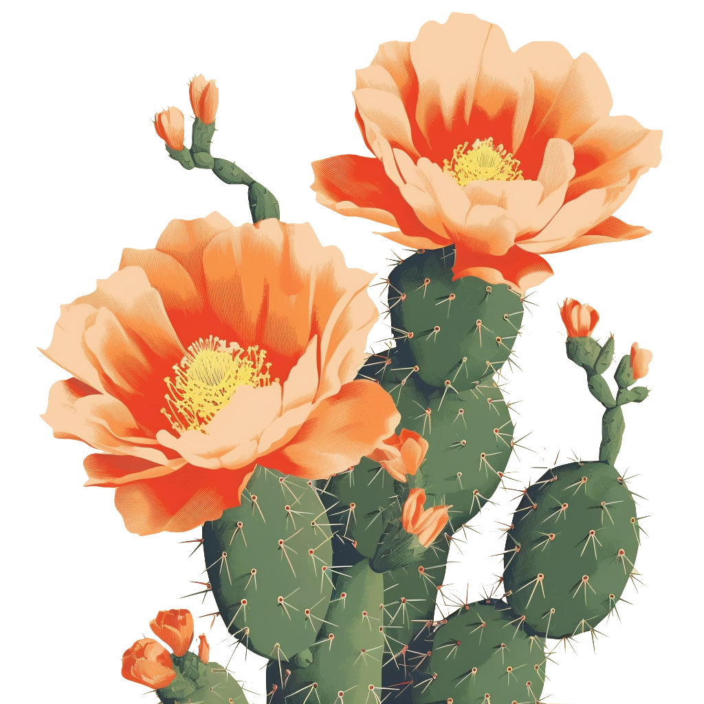 Cactus flowers