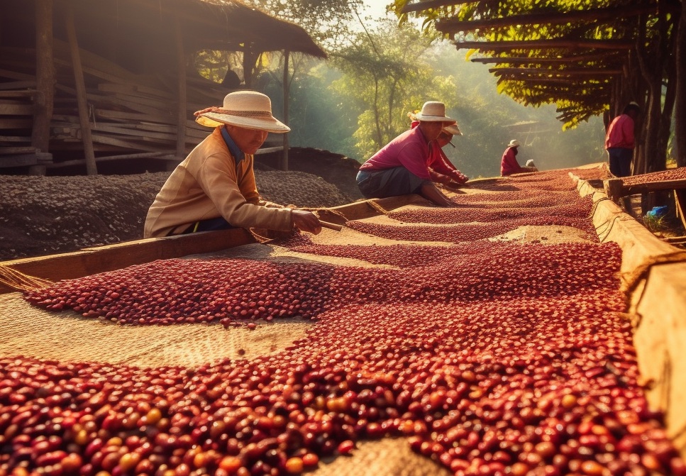 Drying Coffee